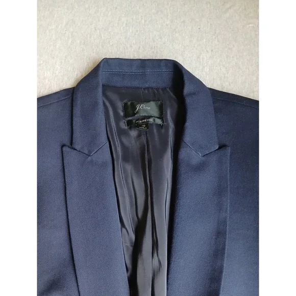 J Crew Blazer 10 Parke Navy Single Button Academia Capsule Preppy Norm Peake - Picture 4 of 16